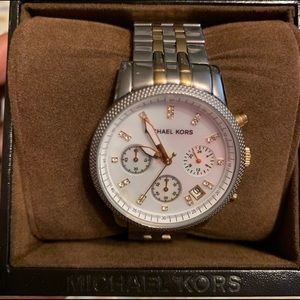 Michael Kors Mother of Pearl Watch